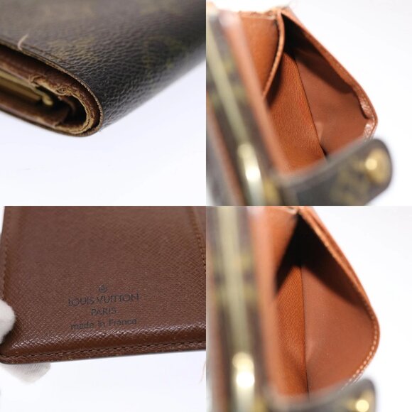 LOUIS VUITTON Monogram Porte Monnaie Billets Viennois Wallet M61663 Auth 50813 - Picture 16 of 16